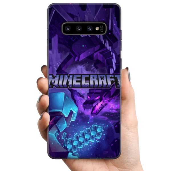 Samsung Galaxy S10 TPU Matkapuhelimen kuori Minecraft
