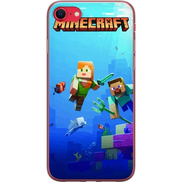 Apple iPhone 8 Cover / Mobilcover - Minecraft