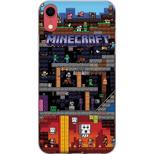 Apple iPhone XR Deksel / Mobildeksel - Minecraft