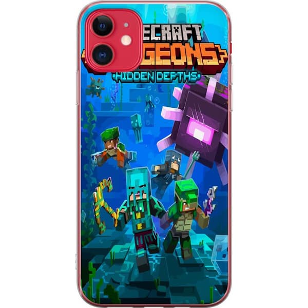 Apple iPhone 11 Gjennomsiktig deksel Minecraft