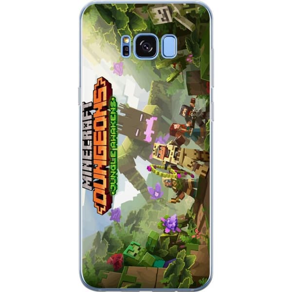 Samsung Galaxy S8 Genomskinligt Skal Minecraft