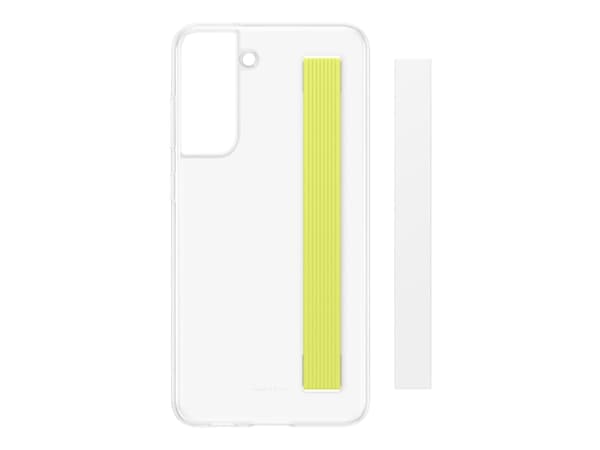 Samsung EF-XG990 - Baksidedeksel for mobiltelefon - termoplast-polyuretan (TPU), polykarbonat - hvit - for Galaxy S21 FE 5G