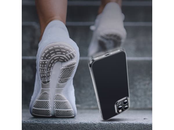 Baseus Baseus Frosted Glass Case iPhone 13 Pro jäykkä kotelo geelikehyksellä musta (ARWS000401)