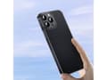 Pikkukuva 5 / 5: Baseus Baseus Frosted Glass Case iPhone 13 Pro jäykkä kotelo geelikehyksellä musta (ARWS000401)