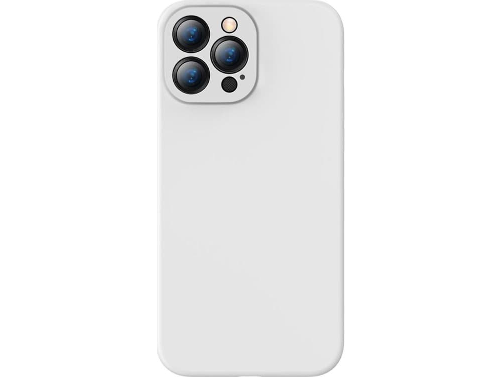 Etui Baseus Liquid Silica do iPhone 13 Pro Max (białe)