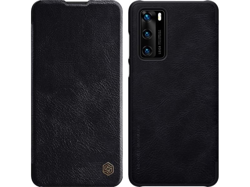 Nillkin Nillkin QIN case for Huawei P40 (Black) Universal