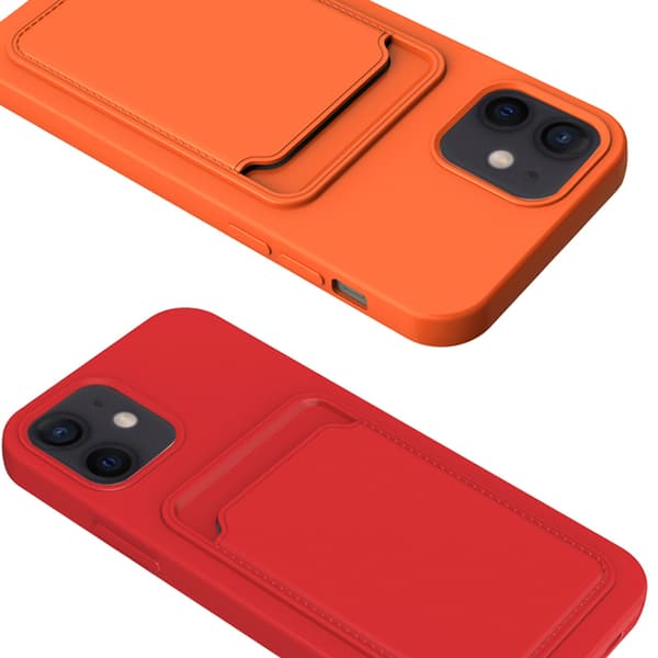 iPhone 11 - Praktiskt Stilrent FLOVEME Skal med Korthållare