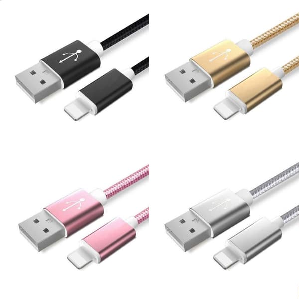 1m - Lightning Cable - iPhone XR/Xs Max/XS/X/8/7/6S/6/5/iPad