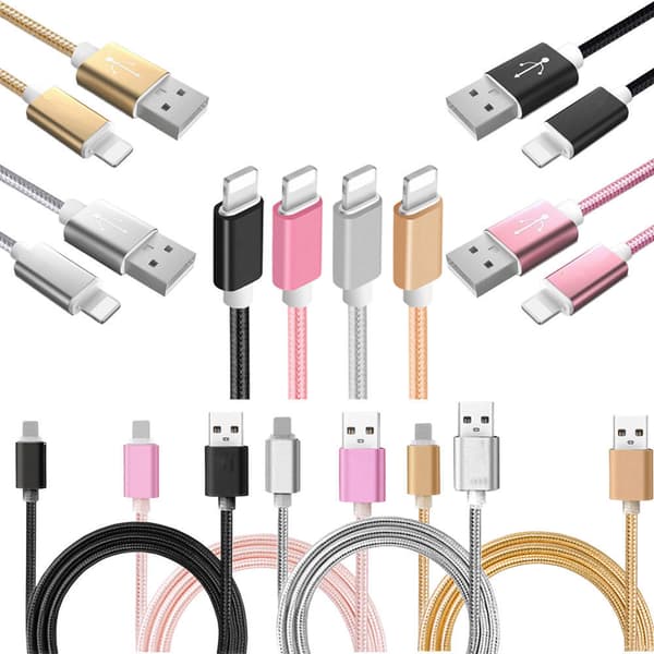1m - Lightning Cable - iPhone XR/Xs Max/XS/X/8/7/6S/6/5/iPad