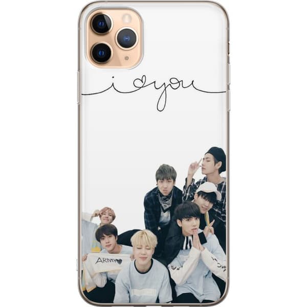 Apple iPhone 11 Pro Max Läpinäkyvä kuori BTS