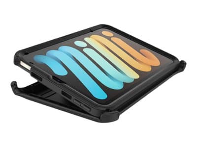 OtterBox Defender Series - Skyddsfodral för surfplatta - polykarbonat, syntetiskt gummi - svart - för Apple iPad mini (6:e generation)