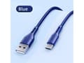 Miniatyrbilde 3 av 5: Usams USB-A - USB-C USB-kabel 1 m blå (SJ501USB03)