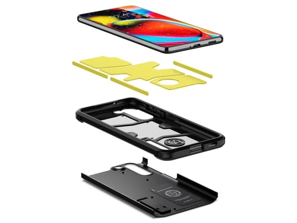 Spigen ACS03059, Omslag, Samsung, Galaxy S21 FE, 16,3 cm (6.4"), Svart