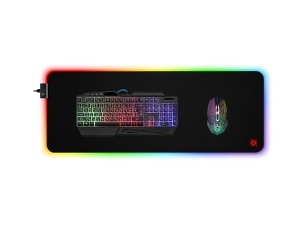 DEFENDER GAMING ULTRA LIGHT LED pude 900x350x4mm