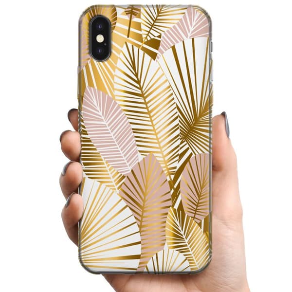 Apple iPhone XS TPU Matkapuhelimen kuori Kulta