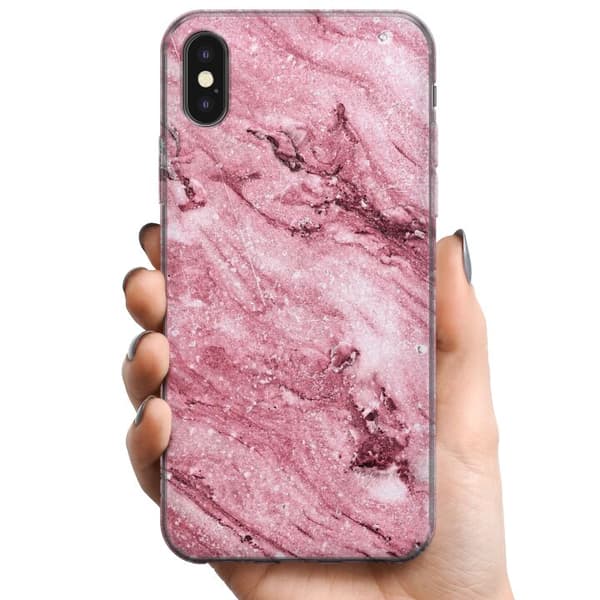 Apple iPhone XS TPU Mobildeksel rosa