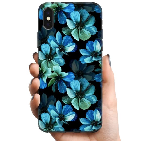 Apple iPhone XS TPU Matkapuhelimen kuori Kukat