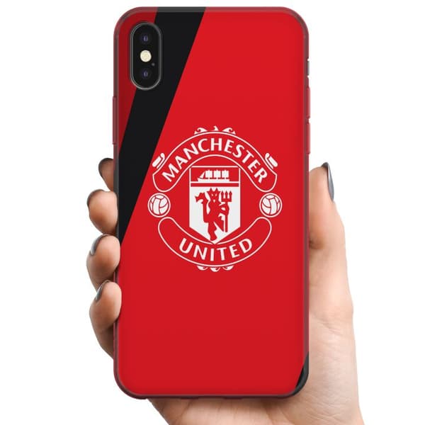 Apple iPhone XS TPU Mobildeksel Manchester United FC