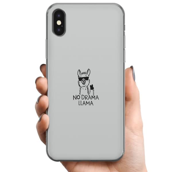 Apple iPhone XS TPU Mobildeksel Ingen drama lama