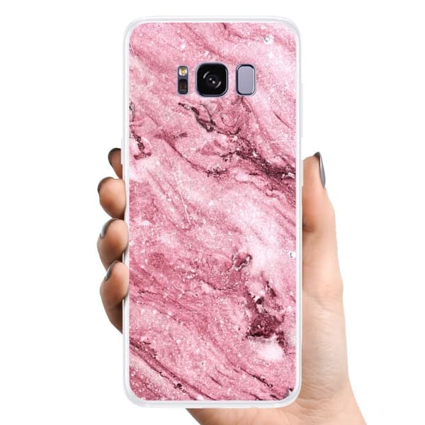 Samsung Galaxy S8 TPU Mobilskal Rosa