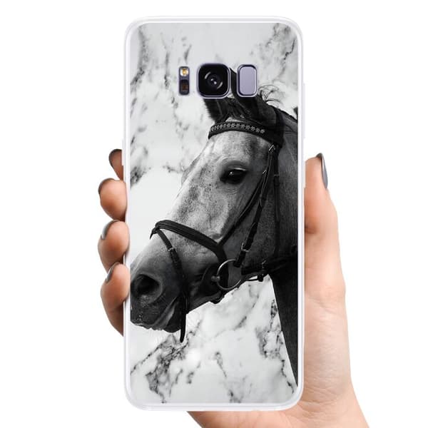 Samsung Galaxy S8 TPU Matkapuhelimen kuori Hevonen
