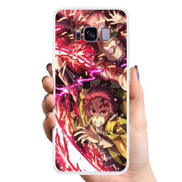 Samsung Galaxy S8 TPU Mobilcover Demon Slayer