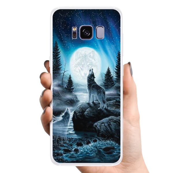Samsung Galaxy S8 TPU Mobilskal Wolf / Varg