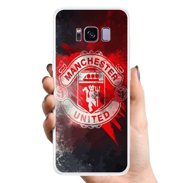 Samsung Galaxy S8 TPU Mobilcover Manchester United FC