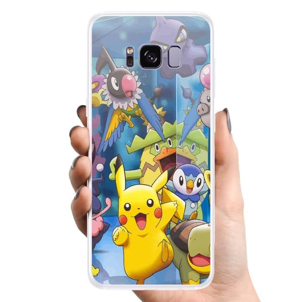 Samsung Galaxy S8 TPU Mobilcover Pokemon