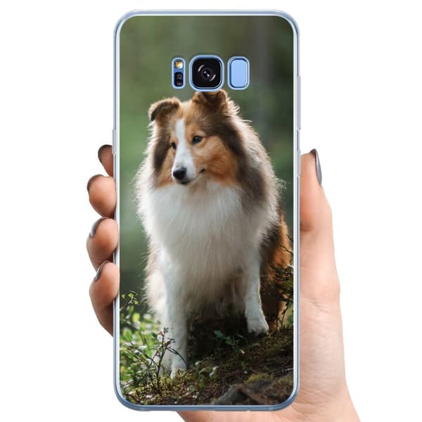 Samsung Galaxy S8+ TPU Mobildeksel Hund