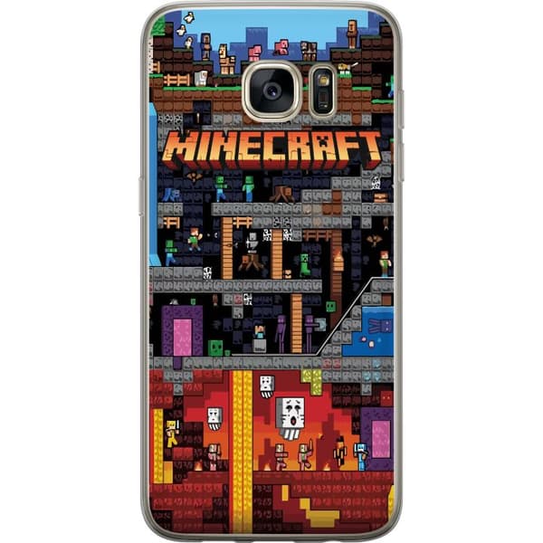 Samsung Galaxy S7 edge Kuori / Matkapuhelimen kuori - Minecraft