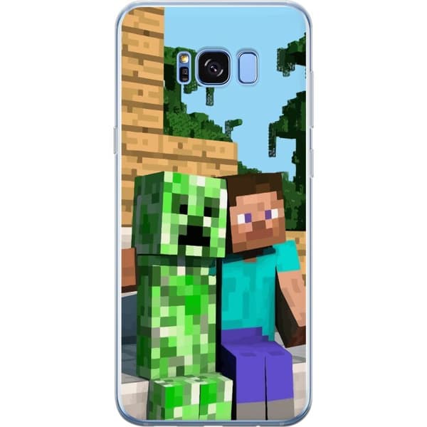 Samsung Galaxy S8+ Deksel / Mobildeksel - MineCraft