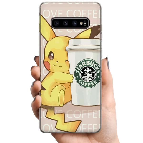 Samsung Galaxy S10+ TPU Matkapuhelimen kuori Kawaii