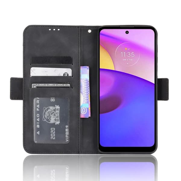 Motorola Moto E20 / Moto E30 / Moto E40 Plånboksfodral - Svart