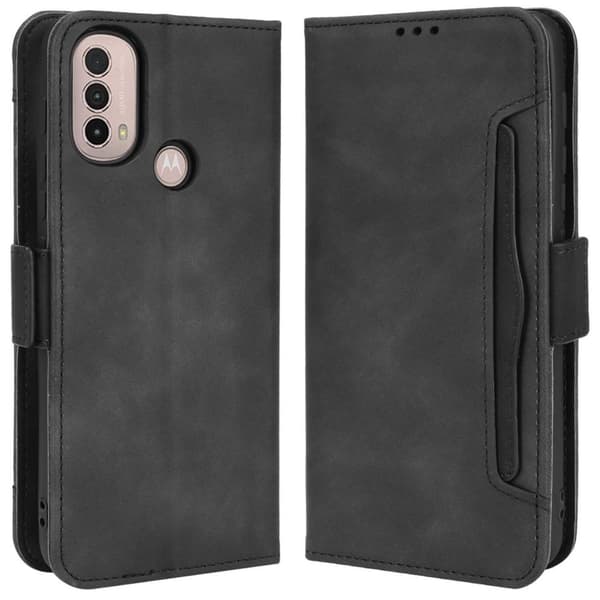 Motorola Moto E20 / Moto E30 / Moto E40 Plånboksfodral - Svart
