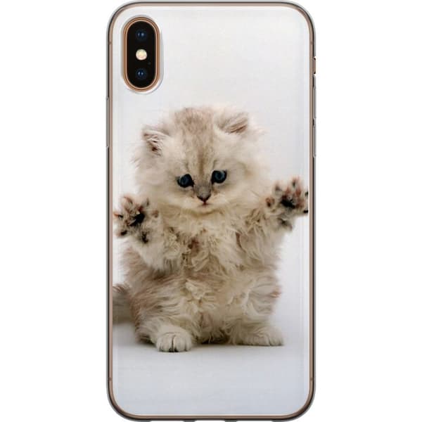 Apple iPhone XS Kuori / Matkapuhelimen kuori - Kissa