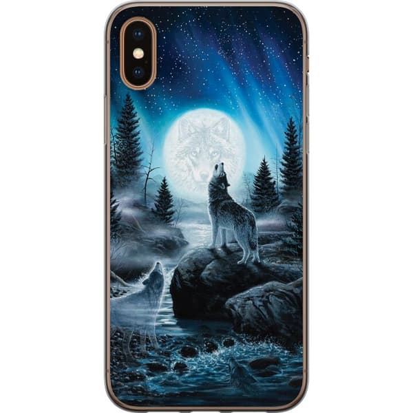 Apple iPhone XS Skal / Mobilskal - Wolf / Varg
