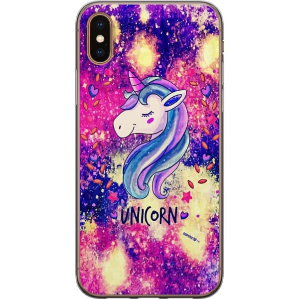 Apple iPhone XS Deksel / Mobildeksel - Enhörning