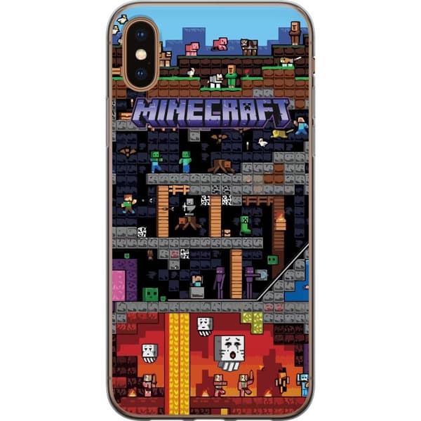 Apple iPhone XS Kuori / Matkapuhelimen kuori - Minecraft