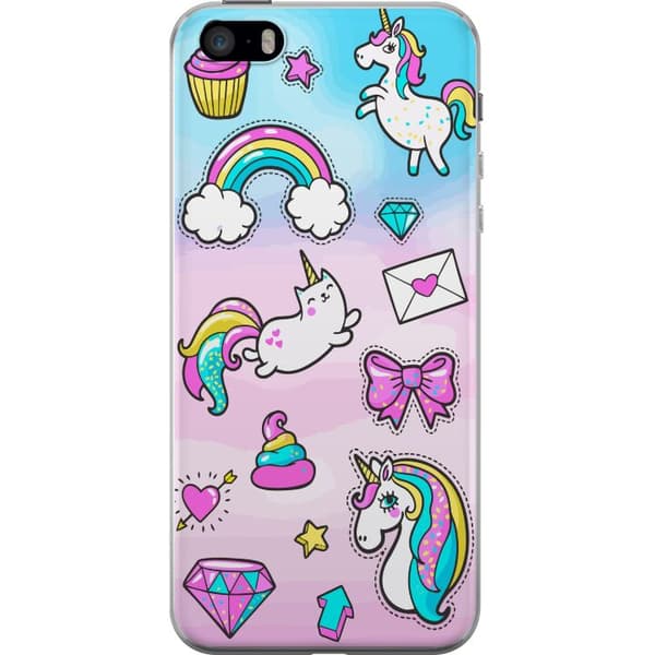 Apple iPhone SE (2016) Kuori / Matkapuhelimen kuori - Unicorn