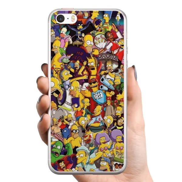 Apple iPhone 5s TPU Mobilcover Simpsons