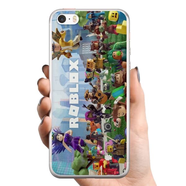 Apple iPhone SE (2016) TPU Mobilcover Roblox