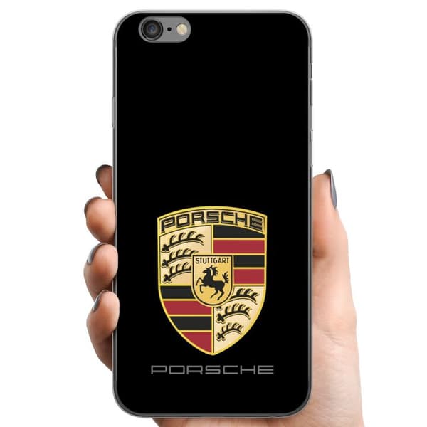 Apple iPhone 6s Plus TPU Mobilcover Porsche