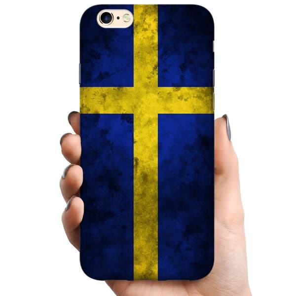 Apple iPhone 6s TPU Mobilcover Sverige Flag