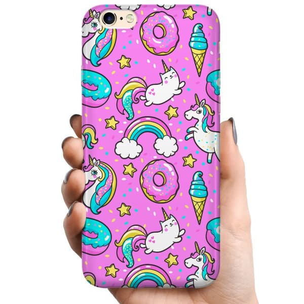Apple iPhone 6s TPU Mobilcover Unicorn