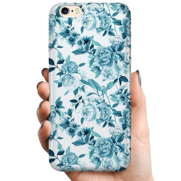 Apple iPhone 6s TPU Mobilcover Blomster