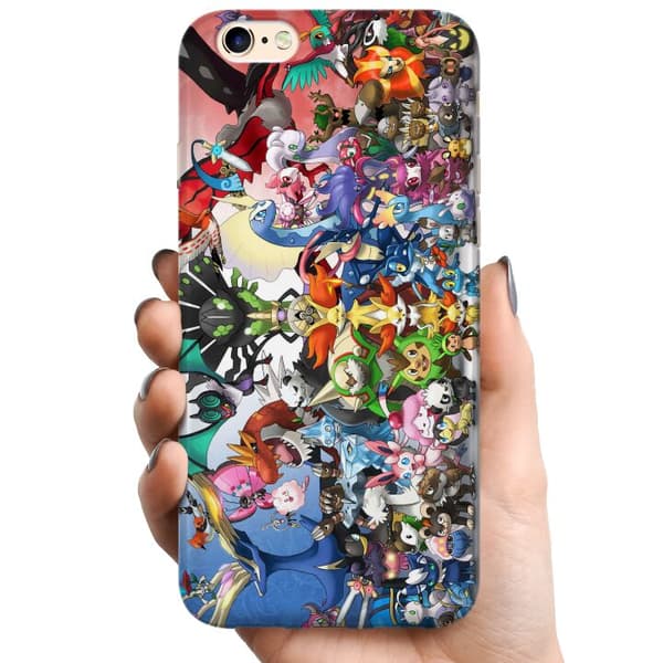 Apple iPhone 6s TPU Mobilcover Pokemon