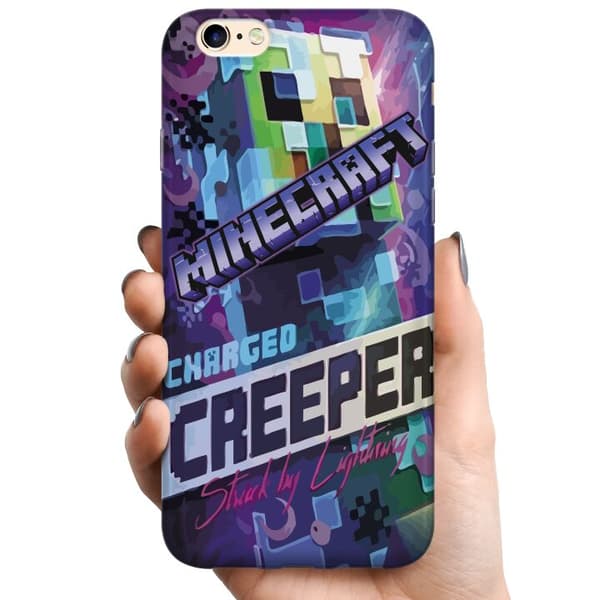 Apple iPhone 6s TPU Mobilcover Minecraft