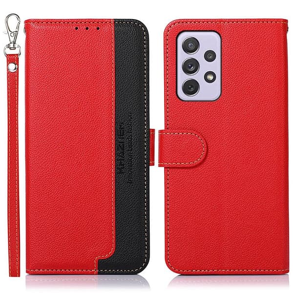 KHAZNEH Phone Cover for Samsung Galaxy A73 5G - Red