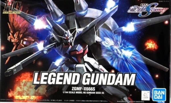 HG Figur 1/144 LEGEND GUNDAM